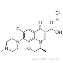 7H-Pyrido[1,2,3-de]-1,4-benzoxazine-6-carboxylicacid, 9-fluoro-2,3-dihydro-3-methyl-10-(4-methyl-1-piperazinyl)-7-oxo-,hydrochloride (1:1),( 57191760,3S)- CAS 177325-13-2